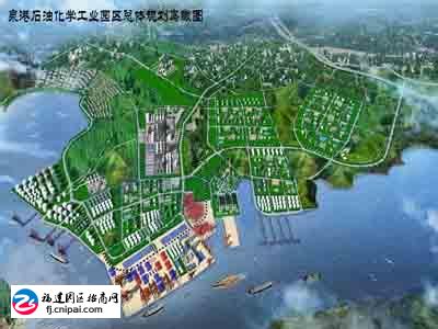 中国石油化工(泉港)园区规划图